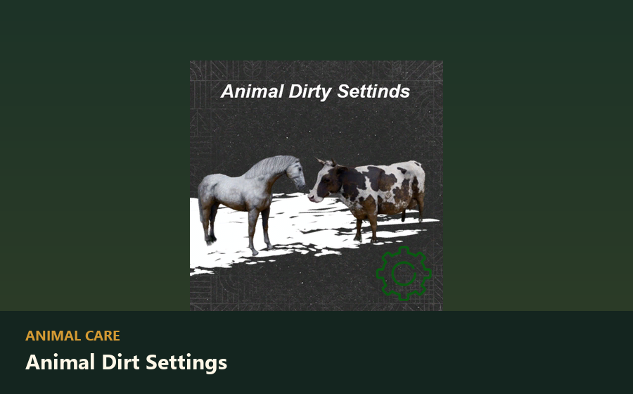 Animal Dirt Settings preview