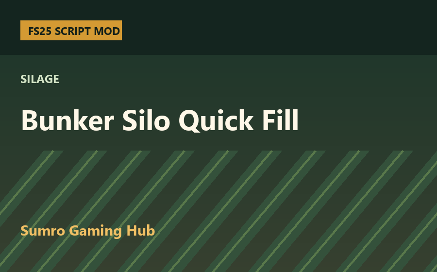 Bunker Silo Quick Fill preview