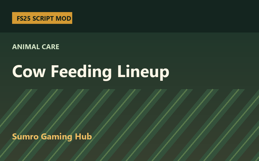 Cow Feeding Lineup preview