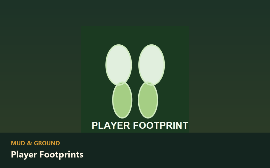 Player Footprints preview