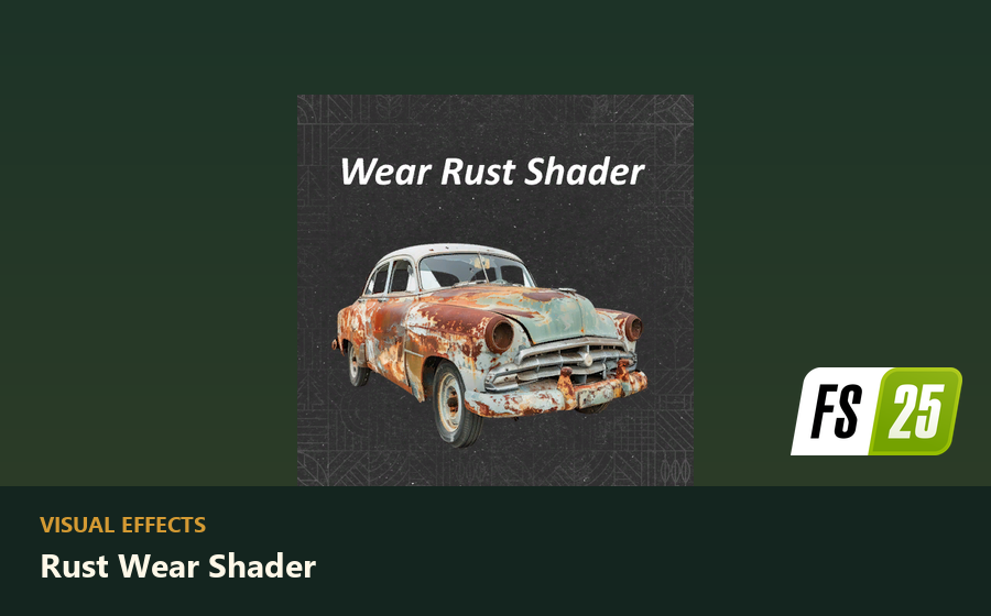 Rust Wear Shader preview