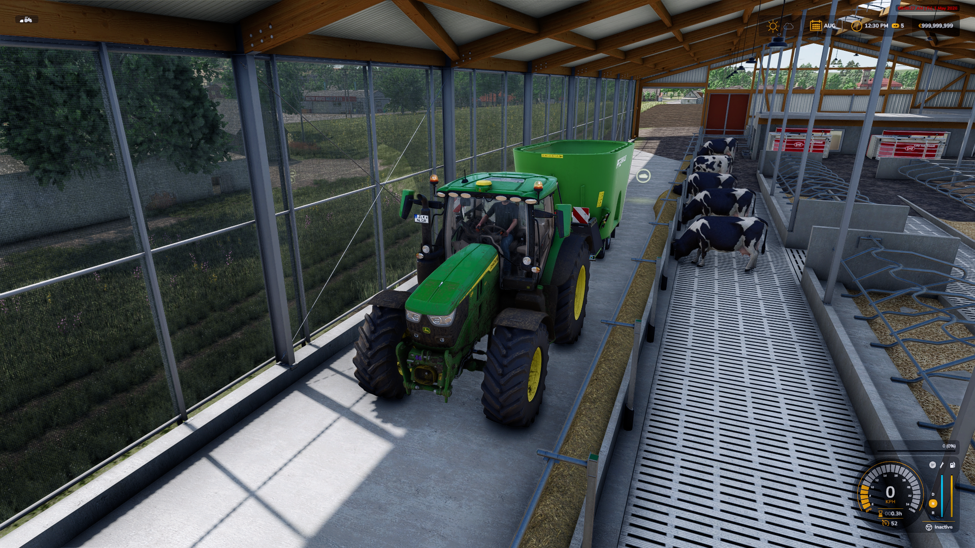 Cow Feeding Lineup gameplay screenshot
