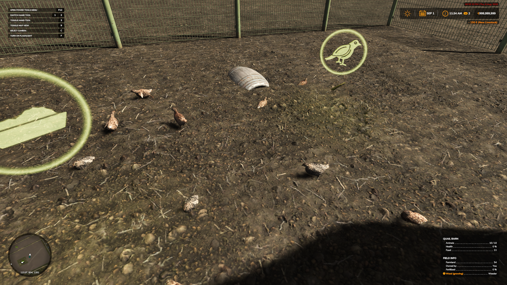 HB Quail Stable Farm gameplay screenshot