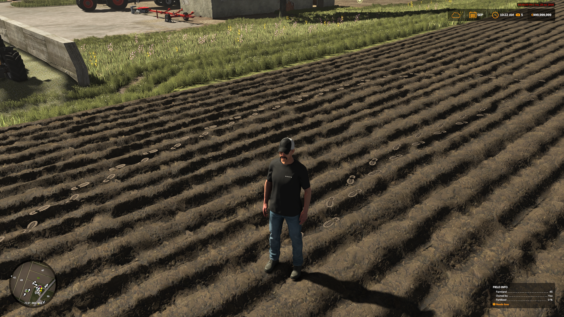 Player Footprints gameplay screenshot